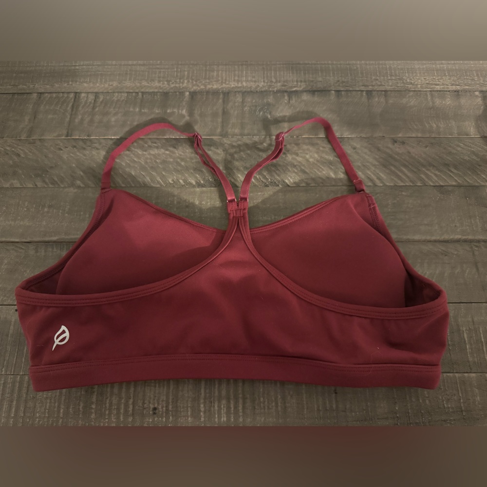 P’Tula Active Jessica Sports Bra XL Cranberry color